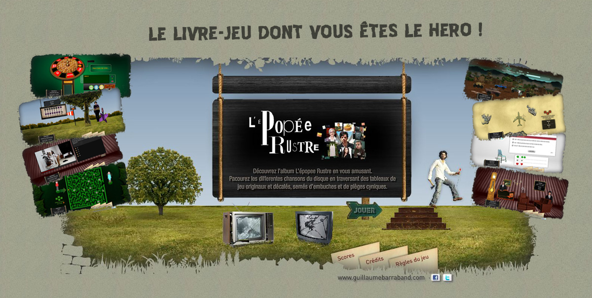 Le livre-jeu dont vous êtes le héros !